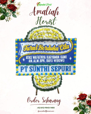 Papan Bunga Duka di Bukit